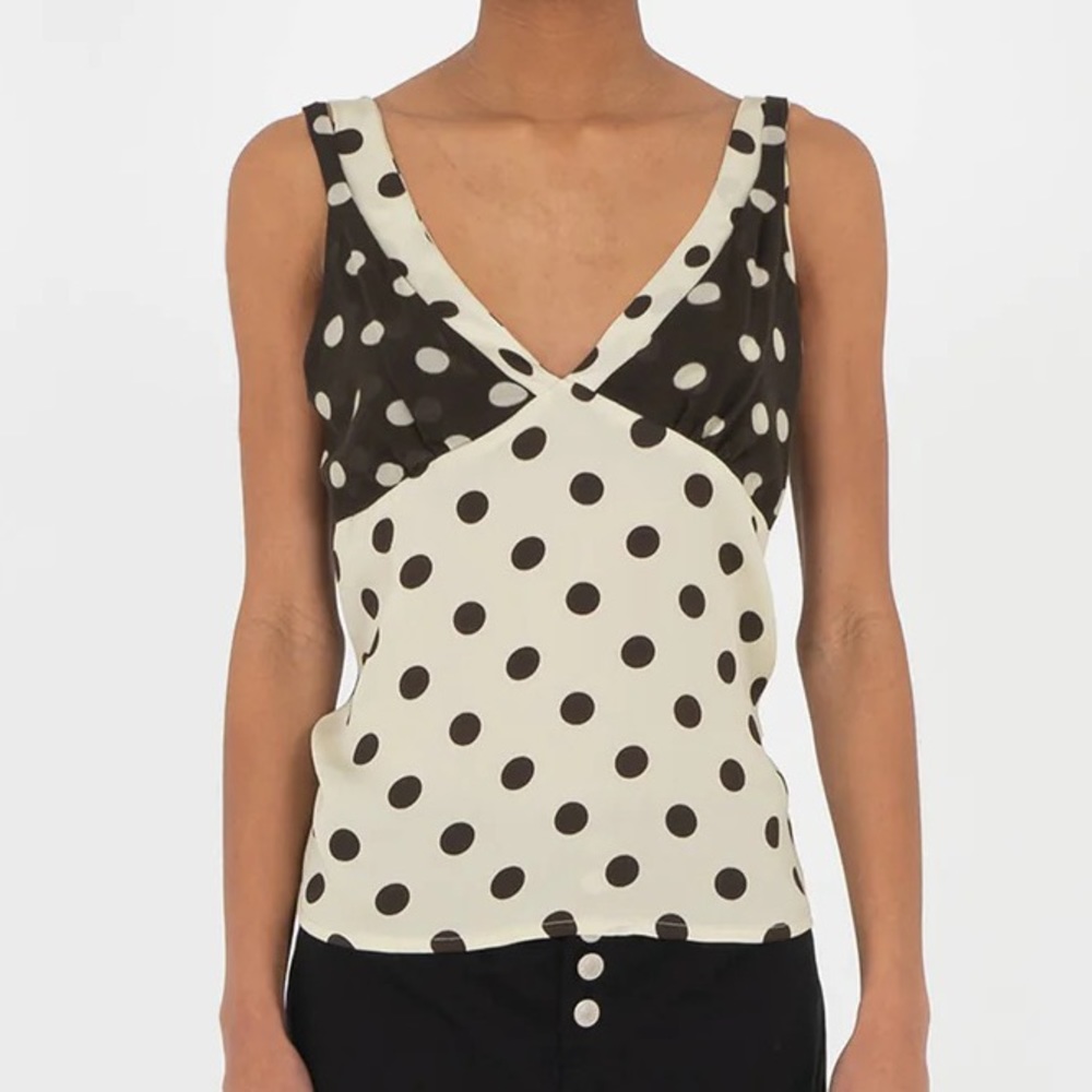 CARMEN SAYS POLKA DOT TOP